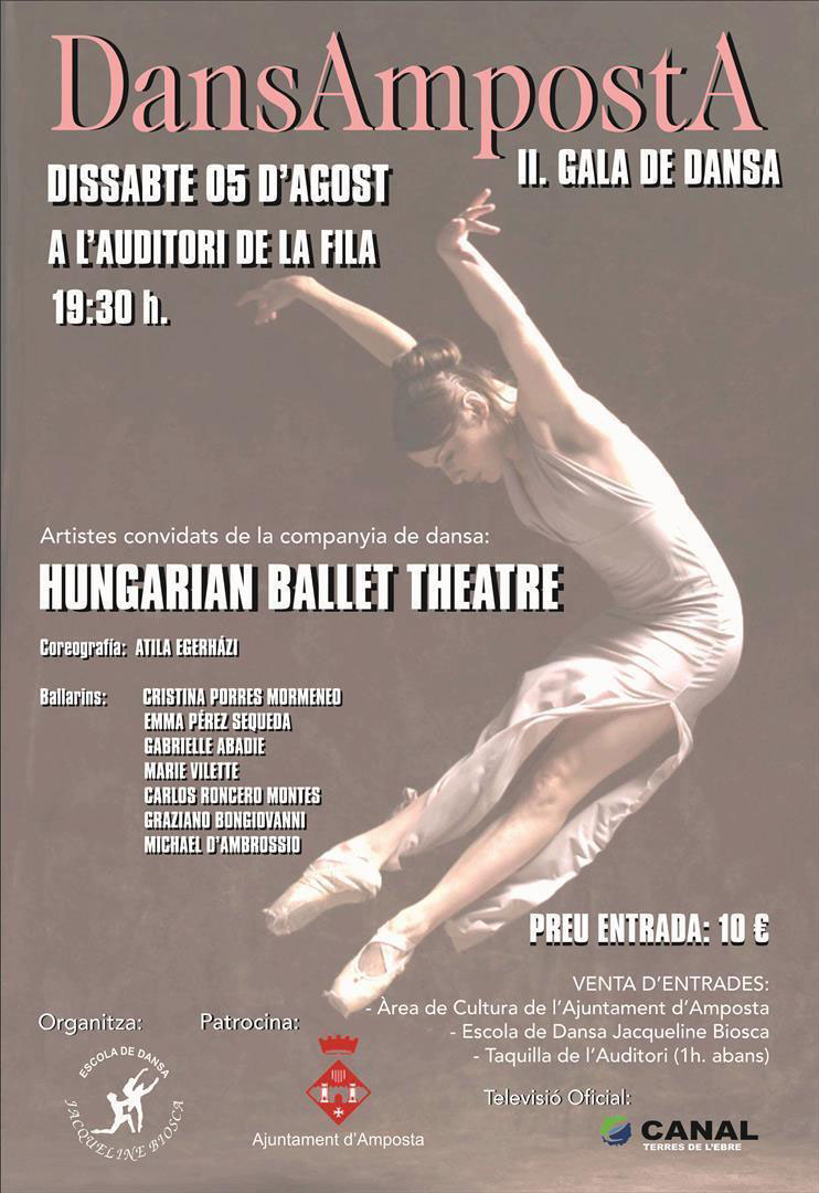Ajuntament d´Amposta > Comunicació > Amposta presenta el Festival DansAmpostA
